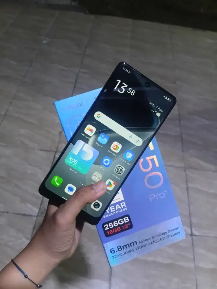 Jual infinix hot 50 pro+ ram 8/256
