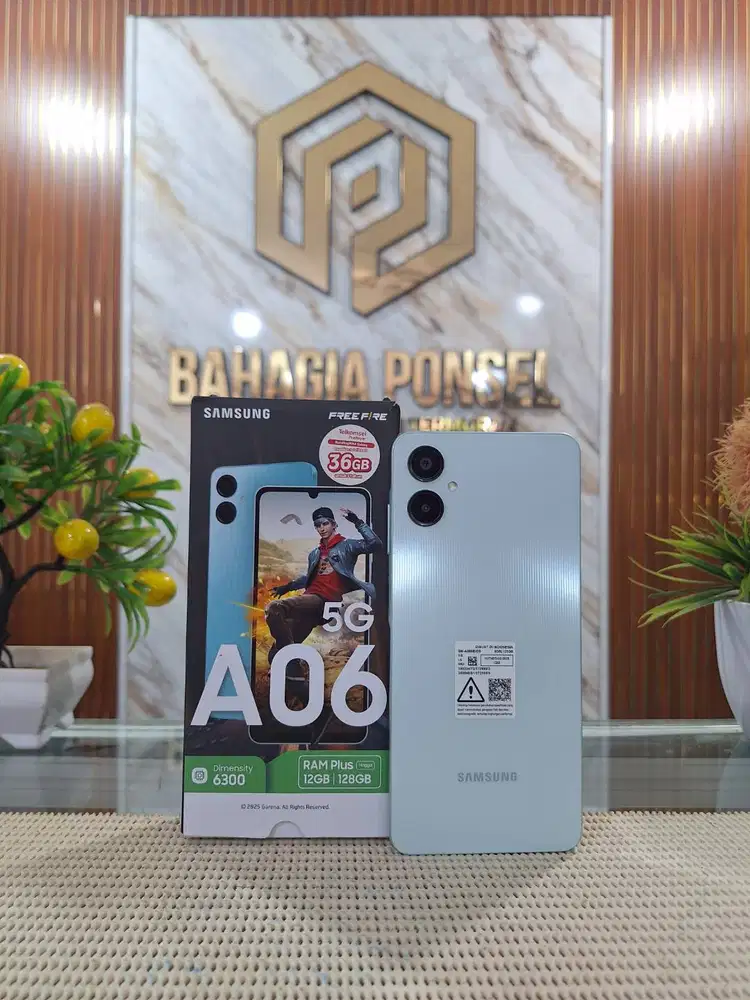 Samsung A06 5G Ram (6+6) 12Gb/ 128Gb Fullset Like New Original 100%