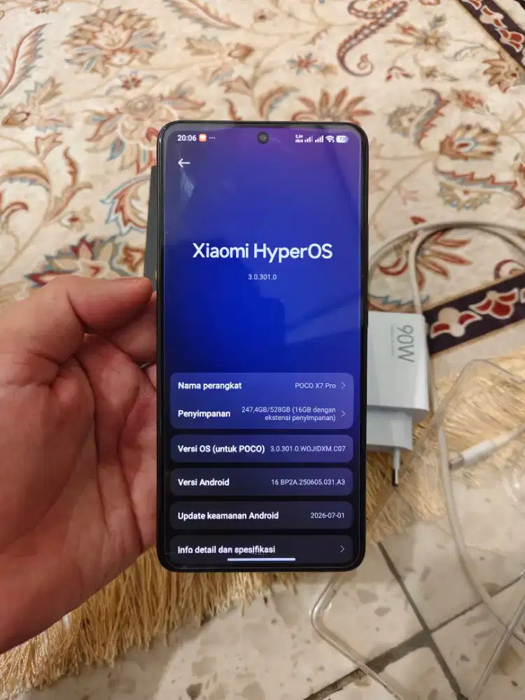 POCO X7 Pro 12/512GB Black – Full Set