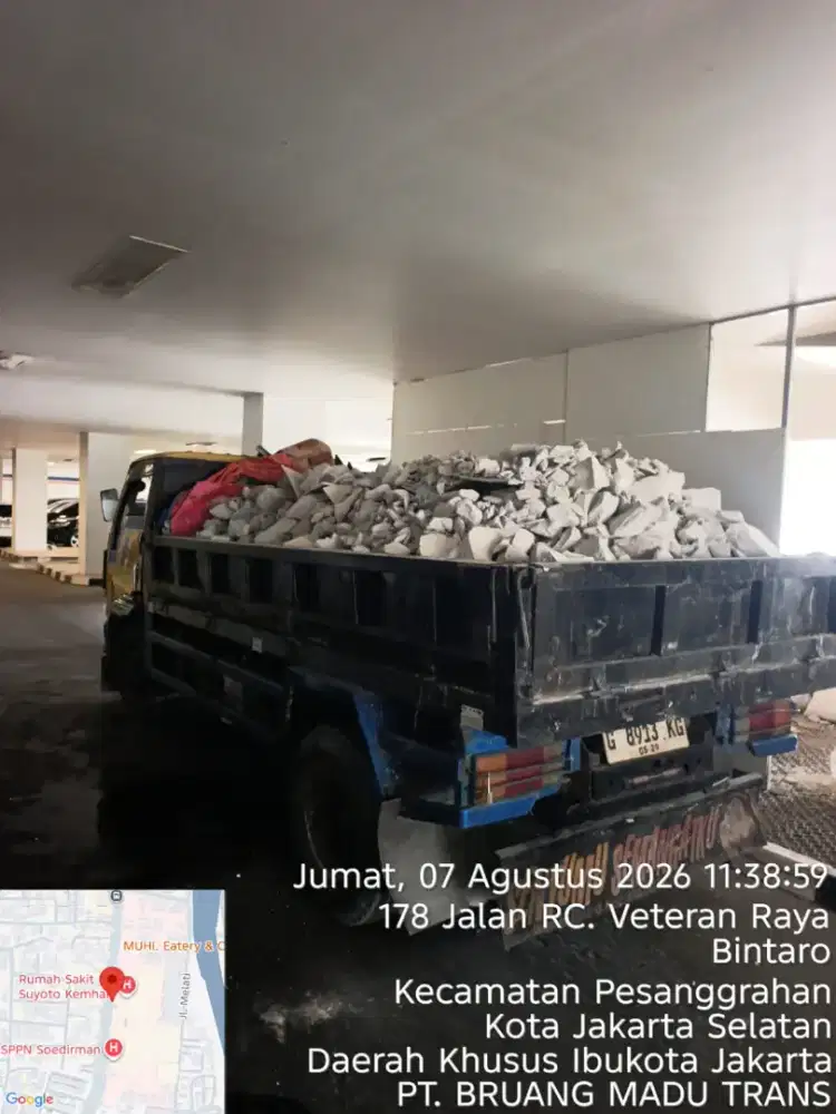 Jasa urugan dan buang puing proyek