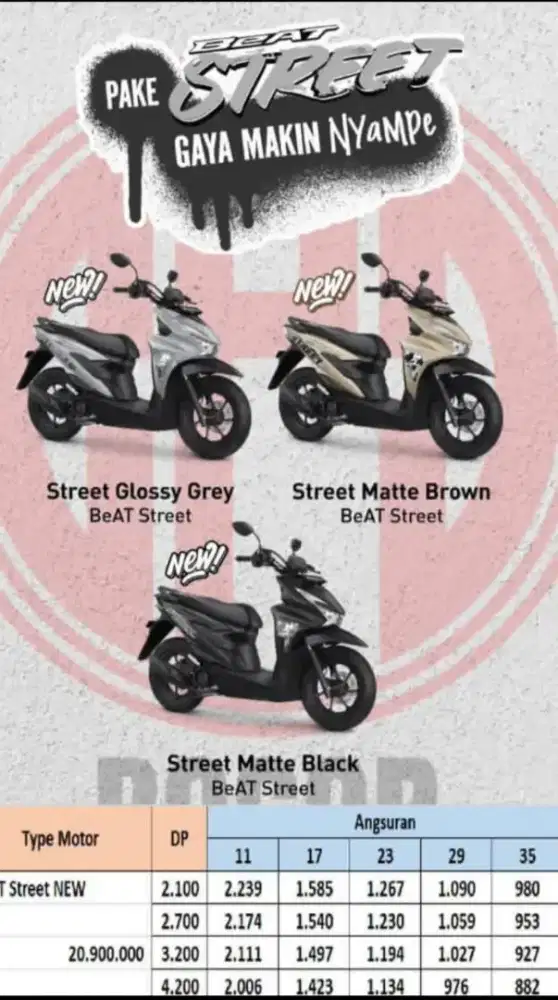 Beat Vario All type honda