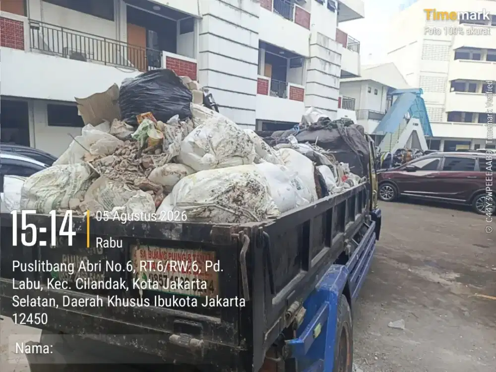 Jasa buang puing dan urugan