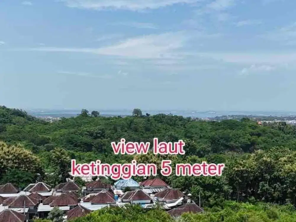 Tanah murah sangat cocok untuk kompleks perumahan berlokasi di Dharmawangsa kutuh dengan view laut.