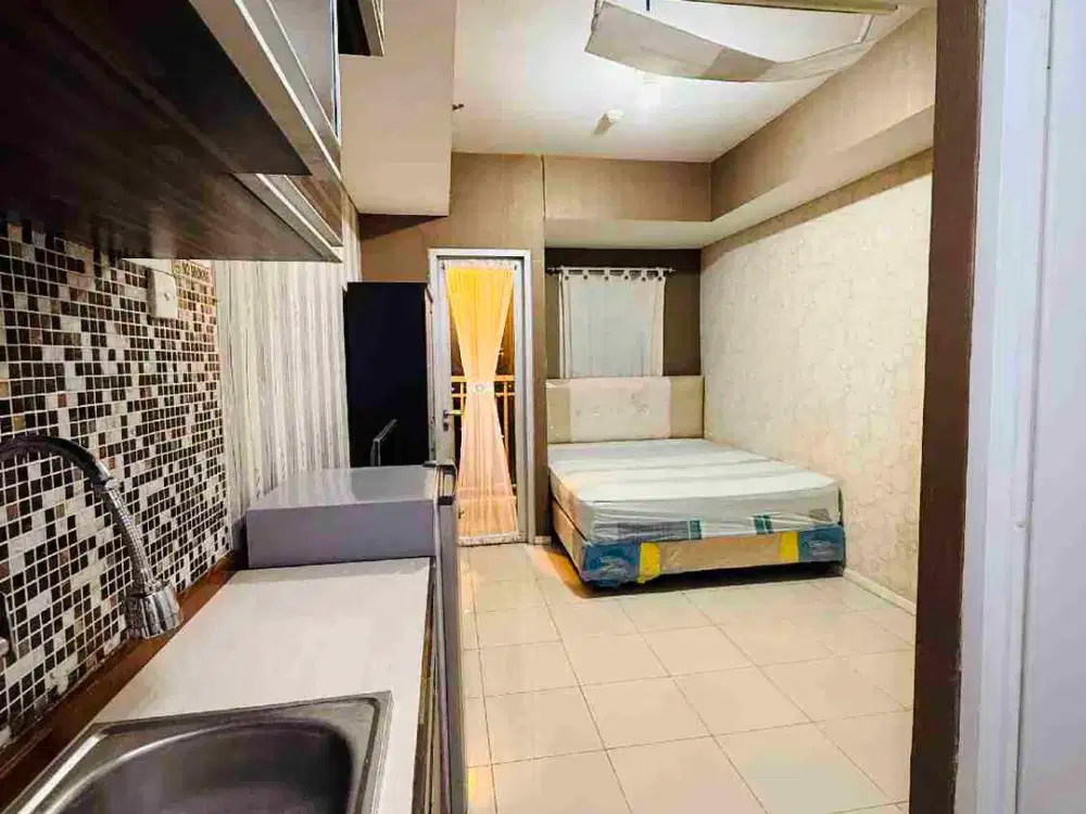 di sewakan apartemen green lake Sunter tipe studio furnished