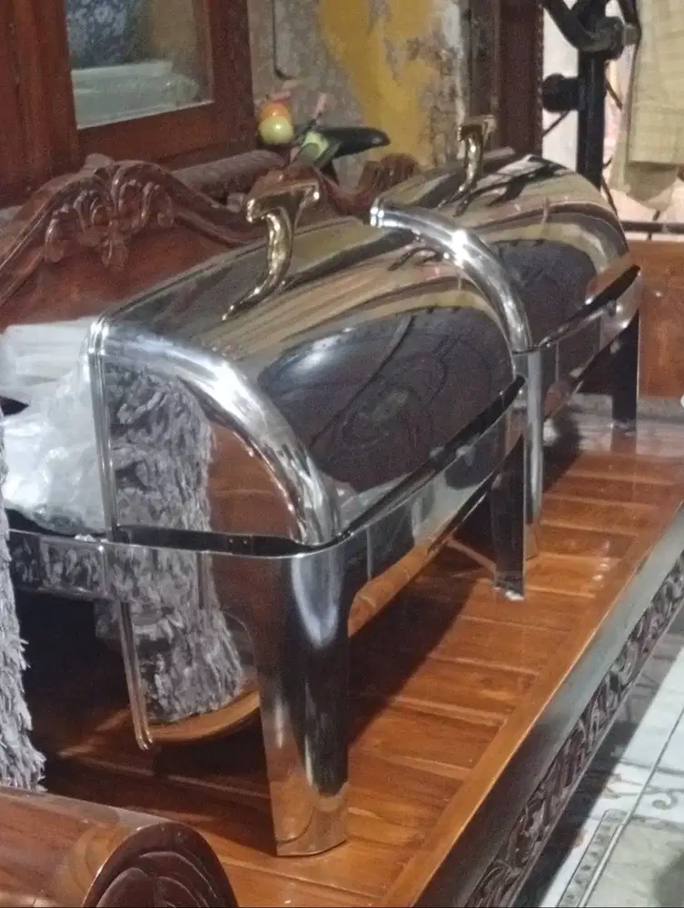 Serving Dish Prasmanan Roll Top