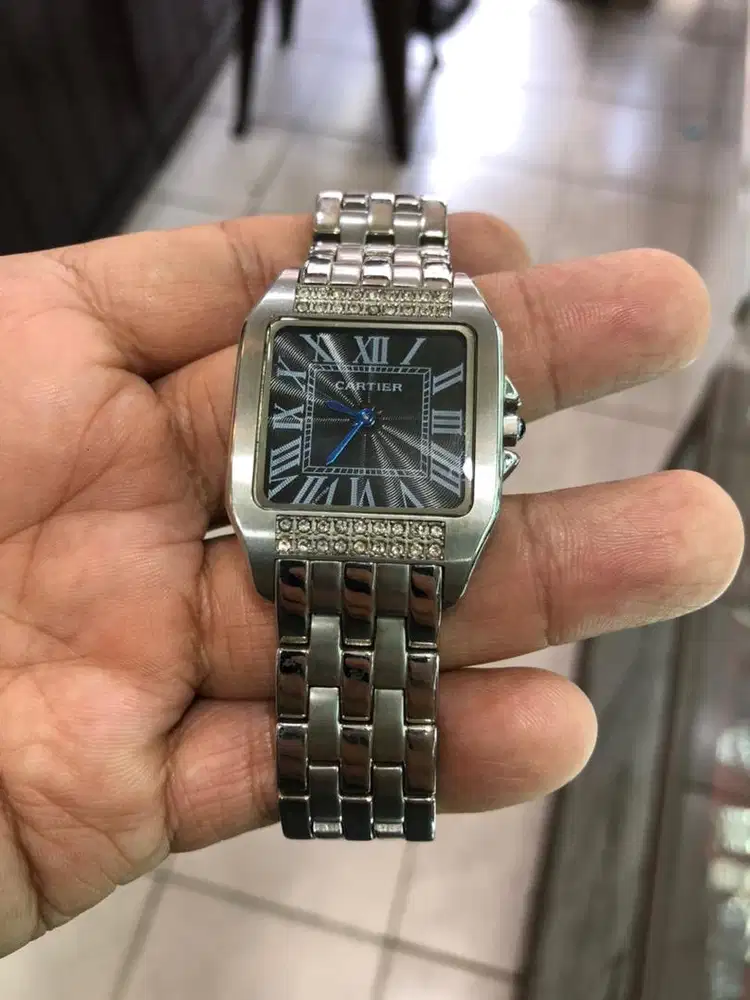 Cartier stenlis steel solid