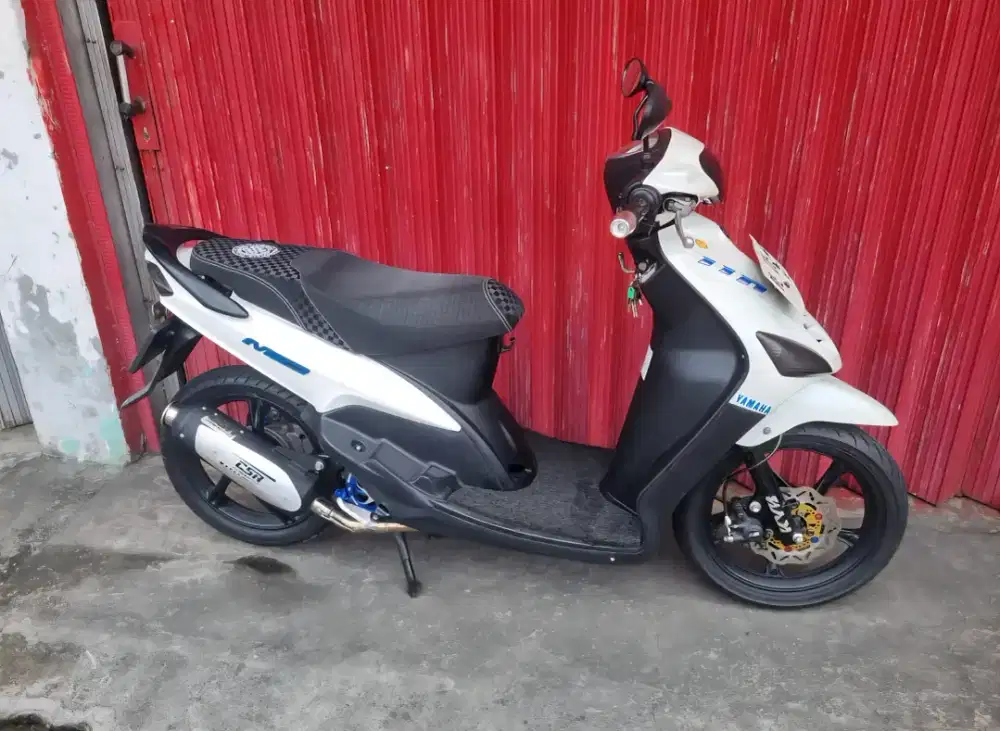 Mio sporty thn 2008 gress,mesin kering,cvt aman