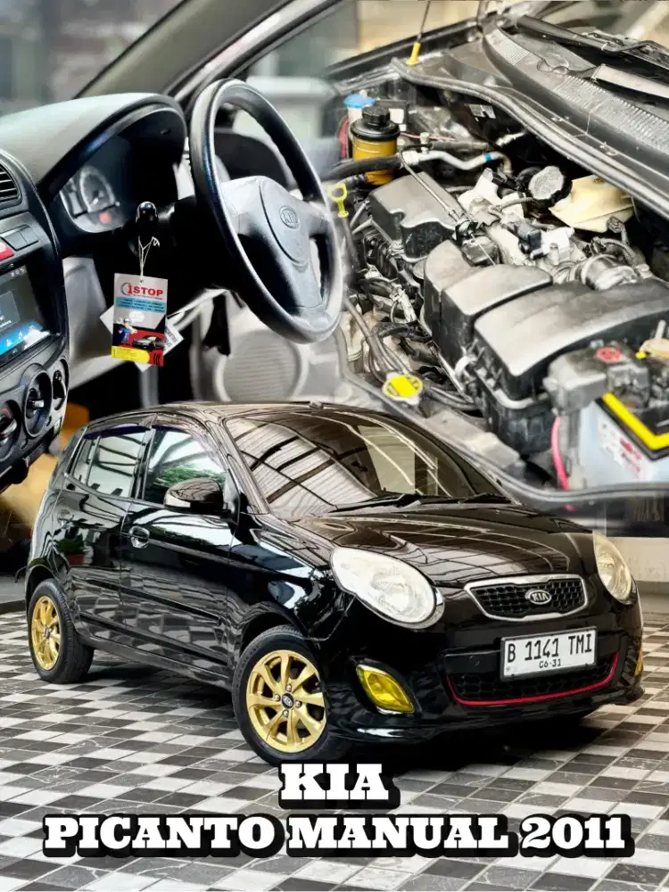 Kia Picanto SE 1.1 MT Manual 2011 Kondisi Siap Pakai