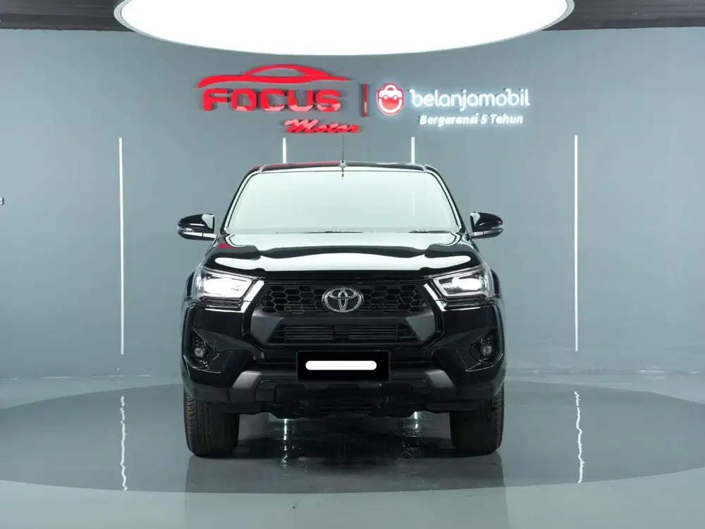 Km 2rb toyota hilux v double cabin 4x4 awd 2025 hitam pajak panjang