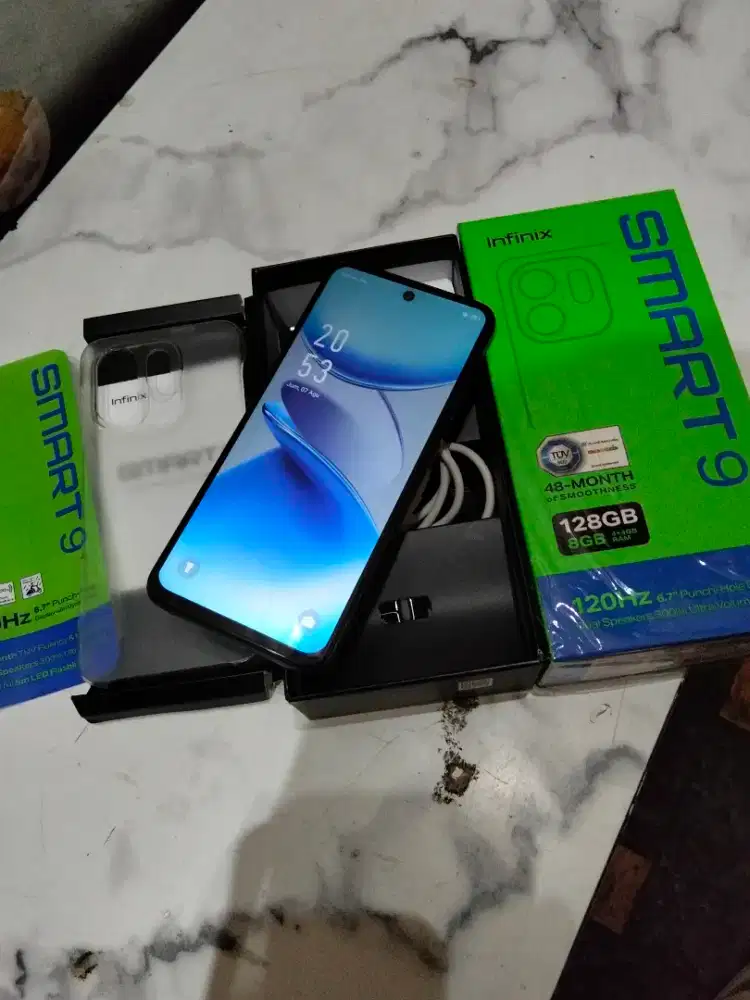 Infinix smart 9 4+4/128 Fullset ori no minus