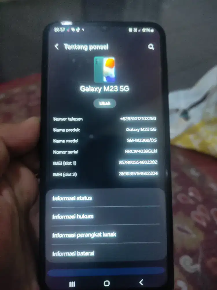 Samsung M23 5G Ram 6/128