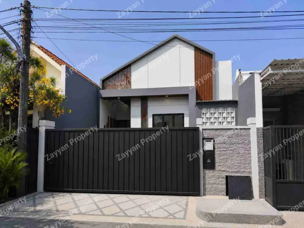 Selangkah MERR‼ Rumah Baru Gress Nirwana Eksekutif Rungkut Surabaya