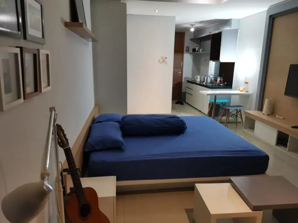 Sewa Apartemen Dago Suites Lt-12 Type Studio 32 m2 , Dekat  ke ITB - View Saraga , Kampus ITB & Kota Bandung
