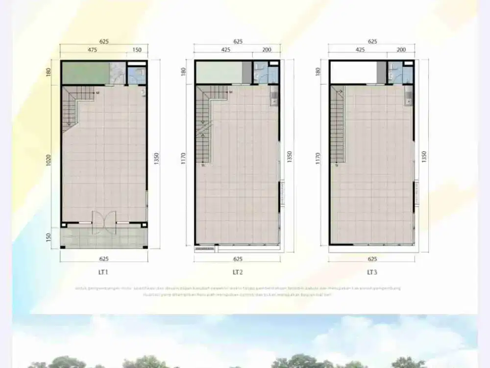 DISEWAKAN RUKO HOEK CITY HUB COMMERCIAL GADING SERPONG