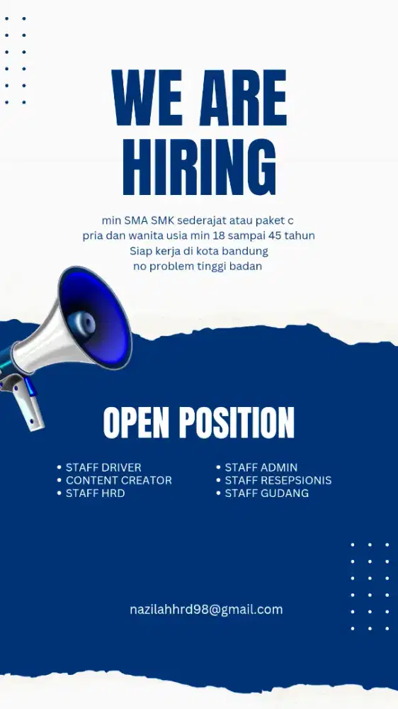 Loker bandung gratis