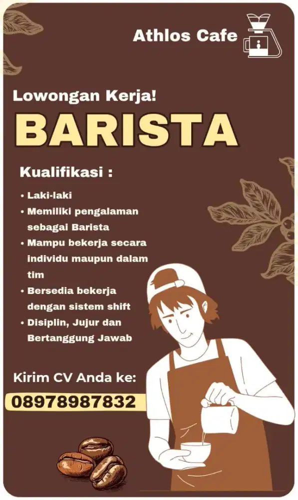 lowongan kerja barista