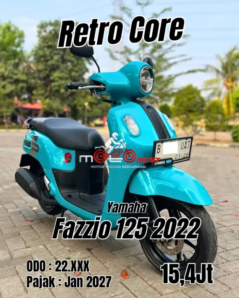 Cash Only Fazzio 125cc Keyless 2022