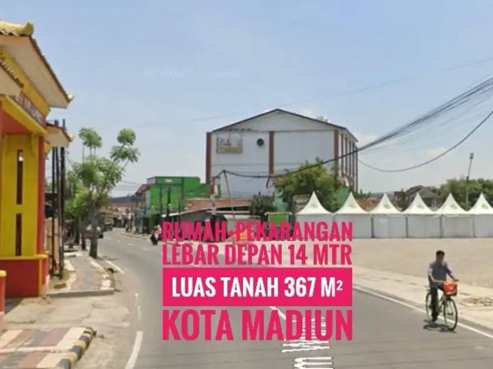 JUAL, Tanah&Bangunan Lama, Hayam Wuruk KOTA MADIUN Baguss