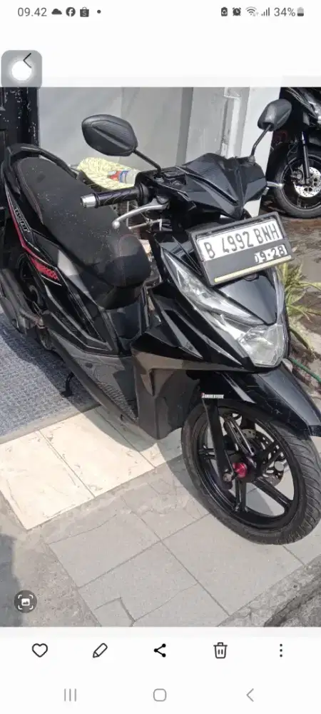 Honda Beat eco siap pakai