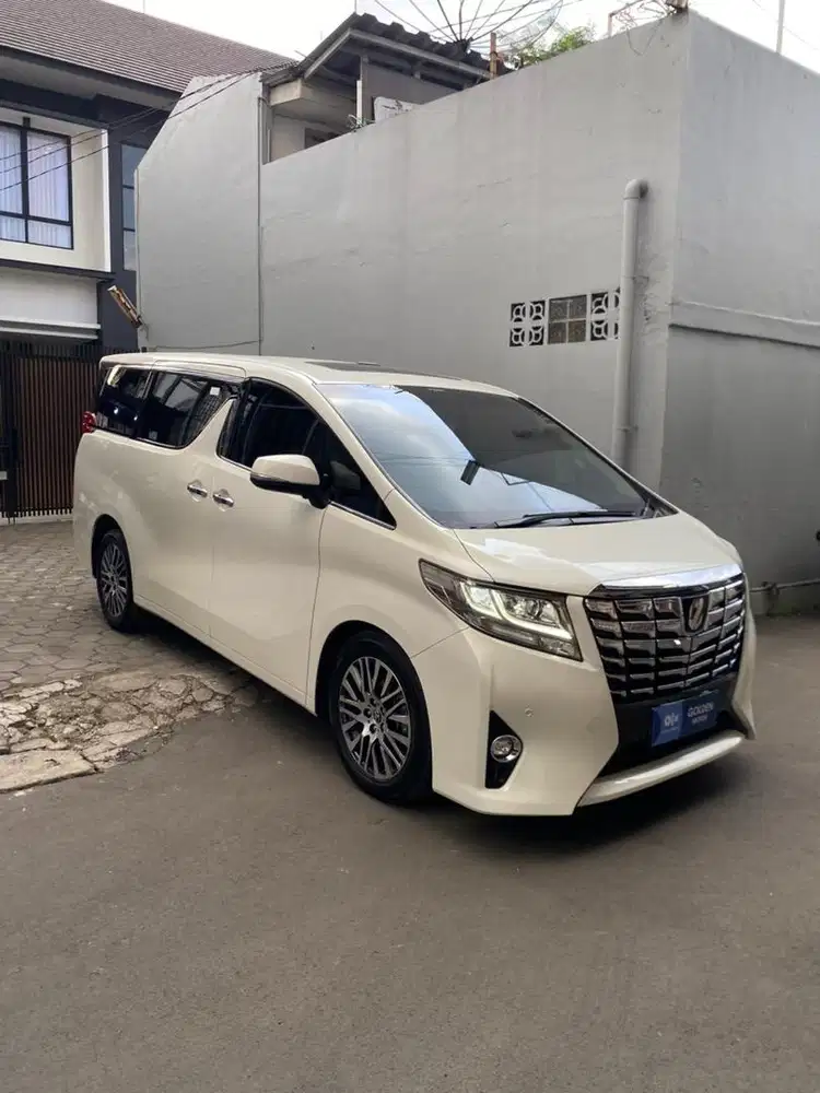 alphard g atpm 80.000km tangan ke 1 siap pakai record dealwr resmi