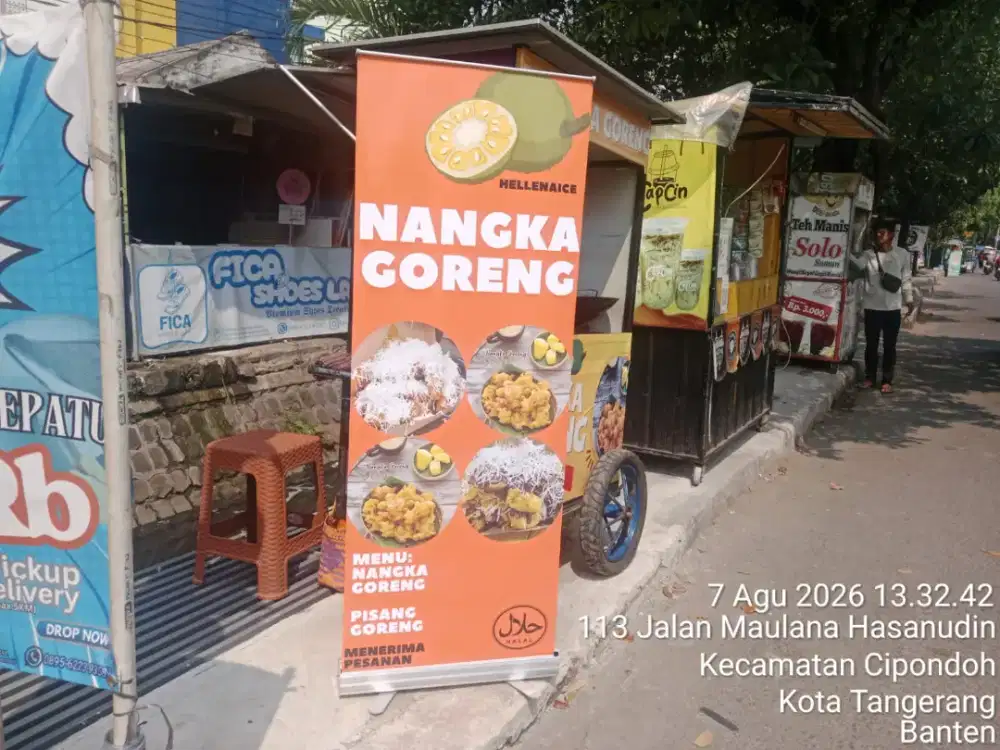 Loker Jaga stand NANGKA GORENG DAN CIMOL