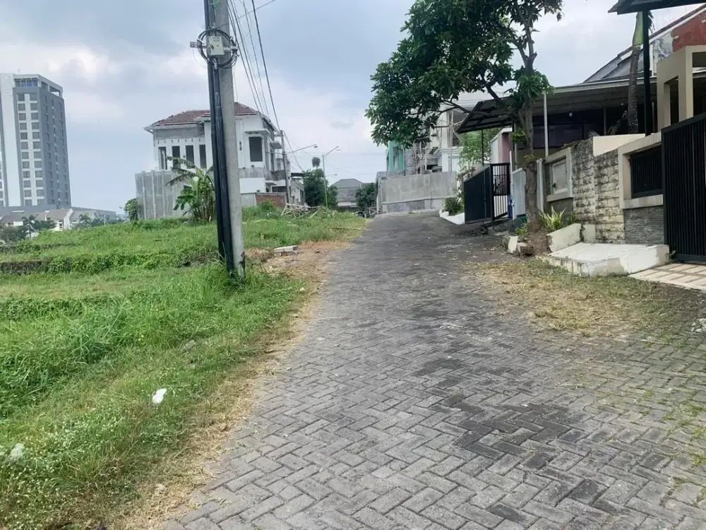 Dijual via lelang tanah perum plaosan garden malang