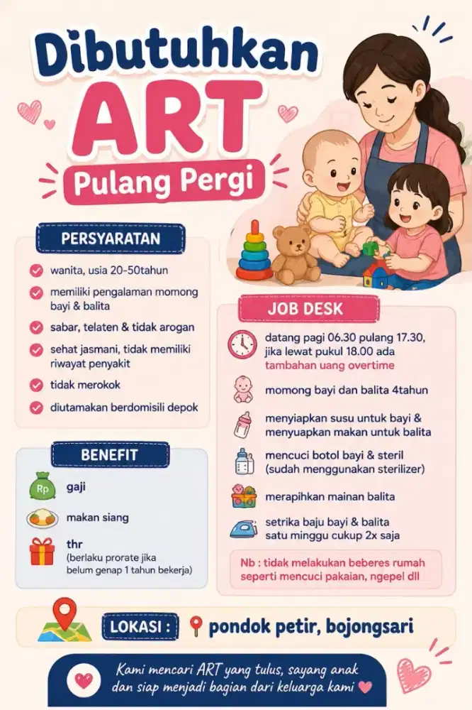 Dibutuhkan ART PP