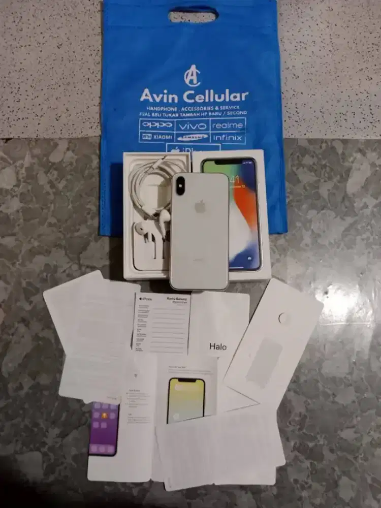 Jual iPhone x 256 GB 1,3