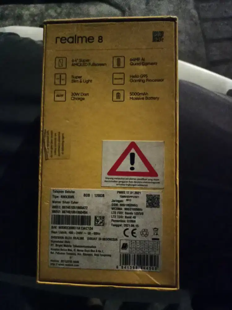 Realme 8 fullset