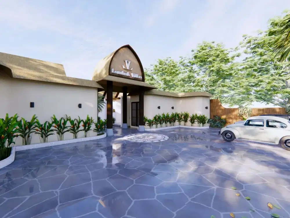 Villa Private Pool Kaliurang dengan Padel Court, Gym, Cafe dan Garansi Buy Back