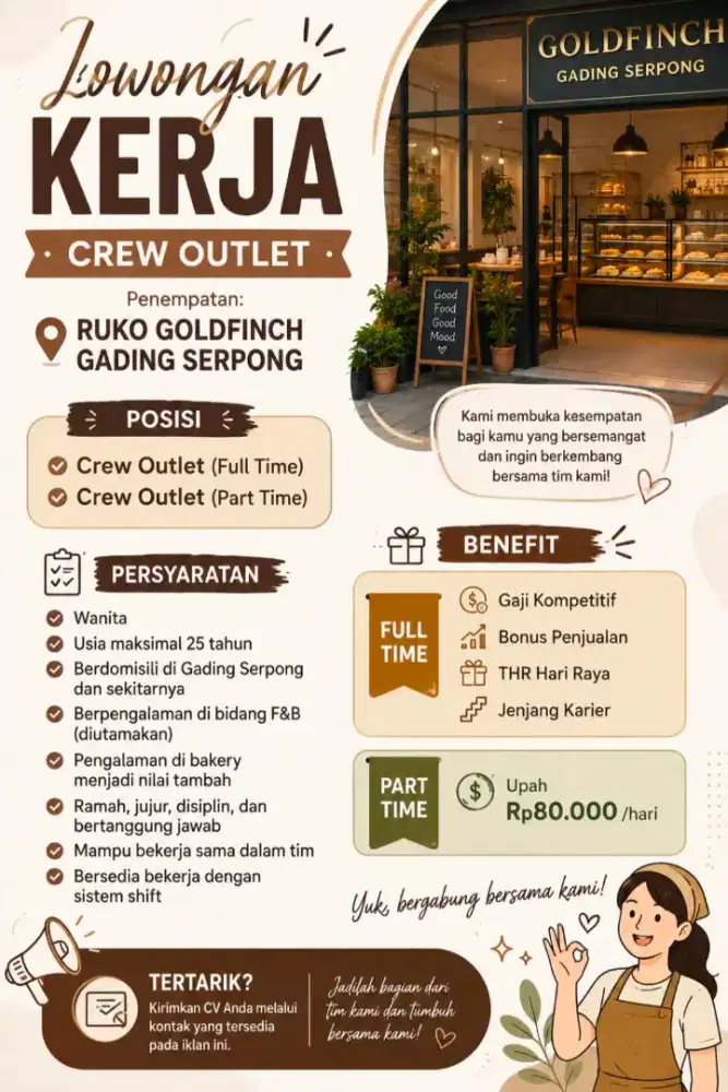 Lowongan kerja dan partime