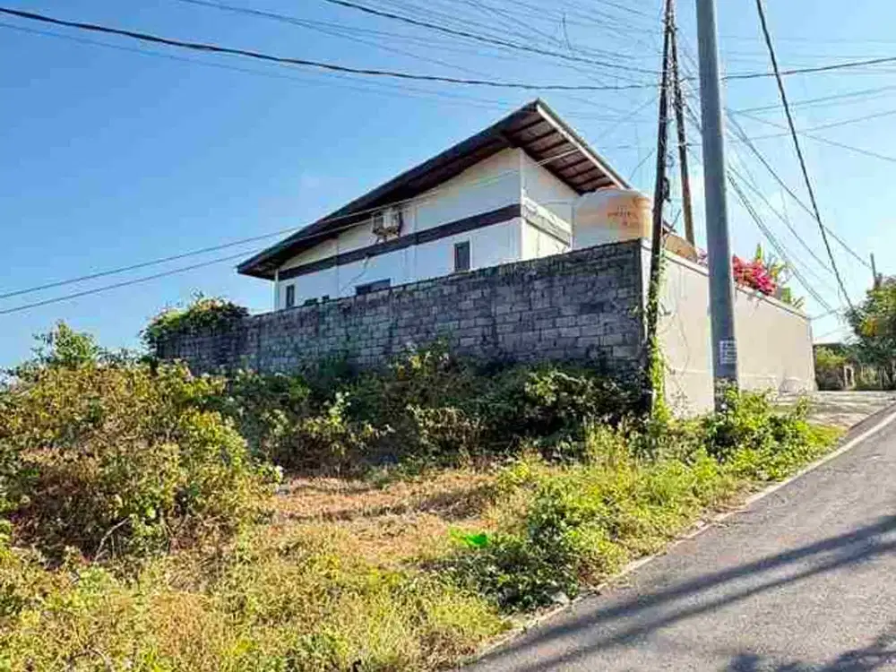Jual Tanah View Ocean Luas 200m/ 2are Zona Kuning Jl Ratna Ungasan , area untuk Villa Komersil