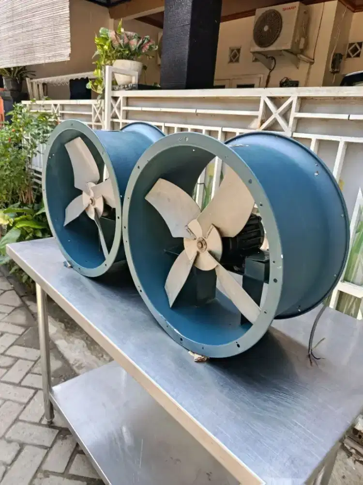 blower fan 18 inch pemakaian+- 3 bulan cke
