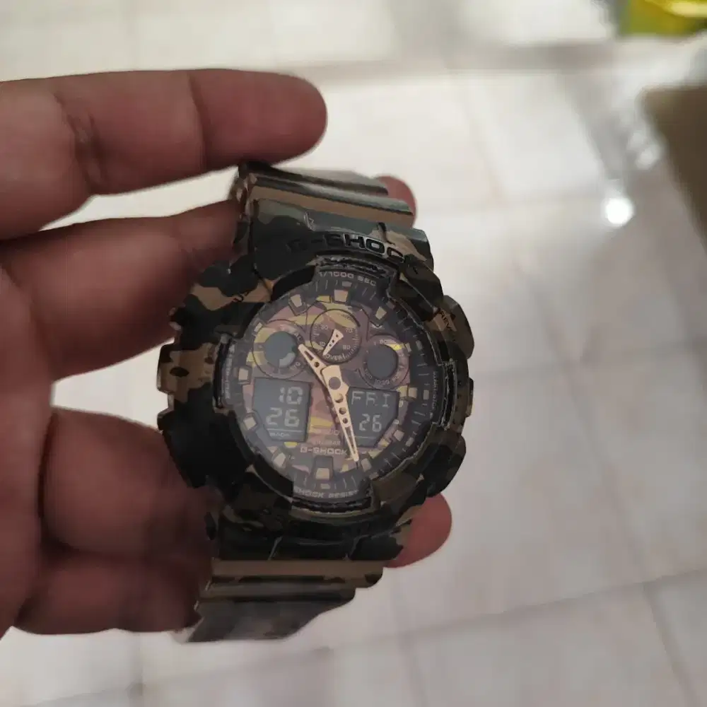 gshock ga 100 cm , camo