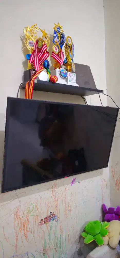 Jual tv sharp aquos 43 inch android tv bisa youtube
