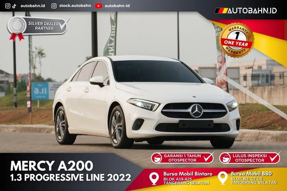 Canggih Irit! Mercedes A200 Progressive Line Sedan 2022 c200 218i x1