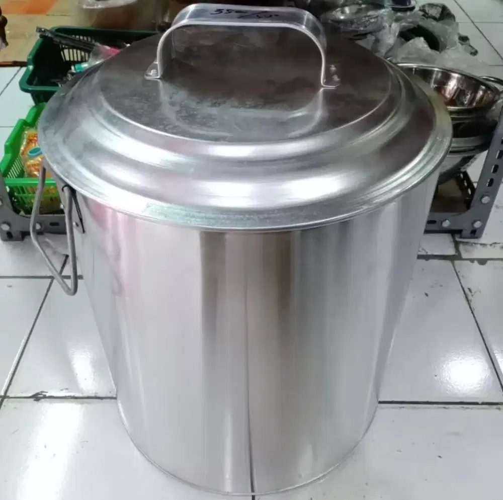 Panci soto/dandang bubur alumunium