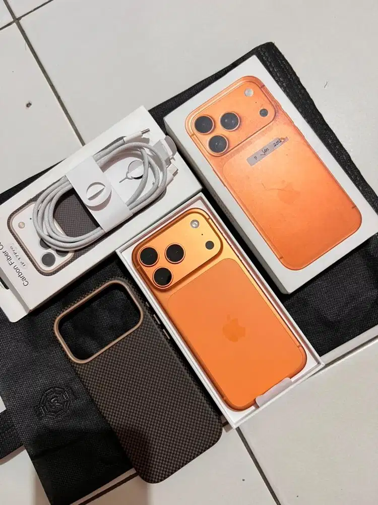 iPhone 17 Pro 256 iBox bh 98% garansi sd maret 2027