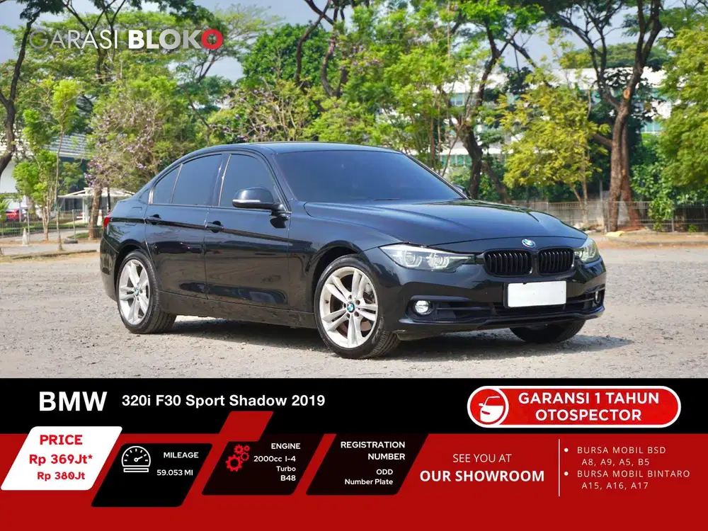 BMW 320i Sport Shadow Individual B48 2019