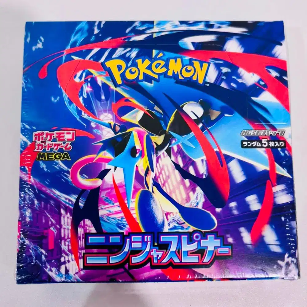 Kartu Pokémon TCG Ninja Spinner (M4) Japanese Booster Box