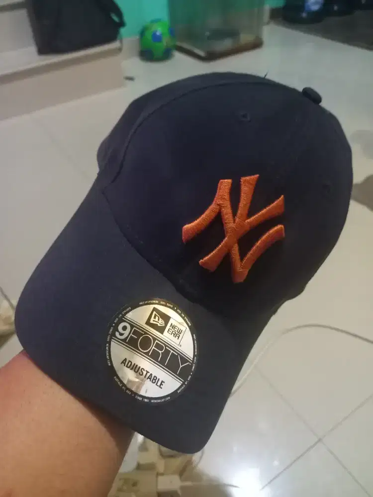New Era 9FORTY New York Yankees | Navy Blue / Orange