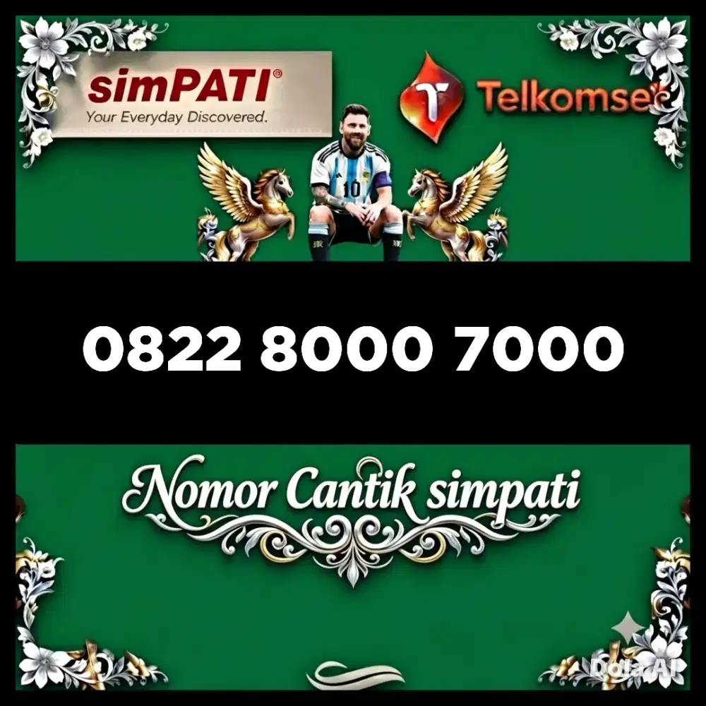 Perdana nomor cantik simpati Telkomsel super