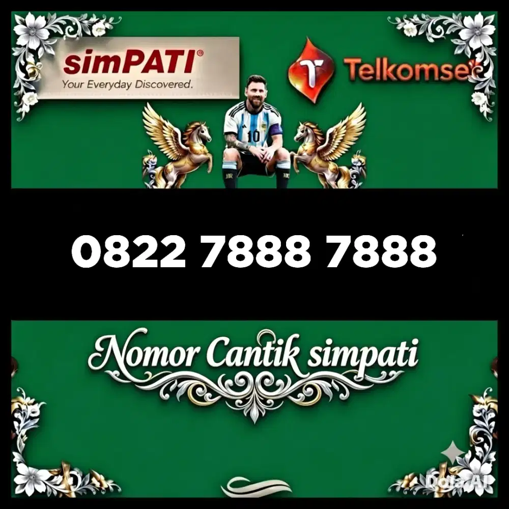 Kartu perdana nomor cantik simpati Telkomsel super