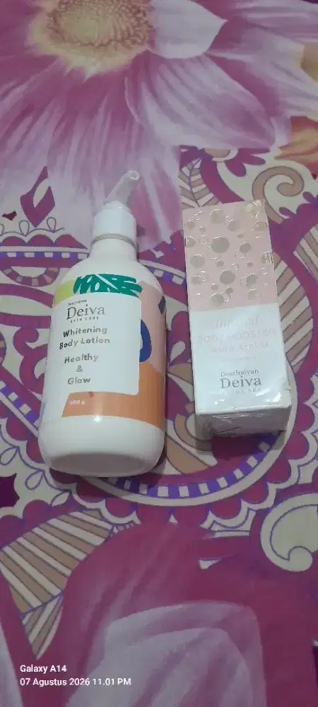 Deiva skincare body lotion