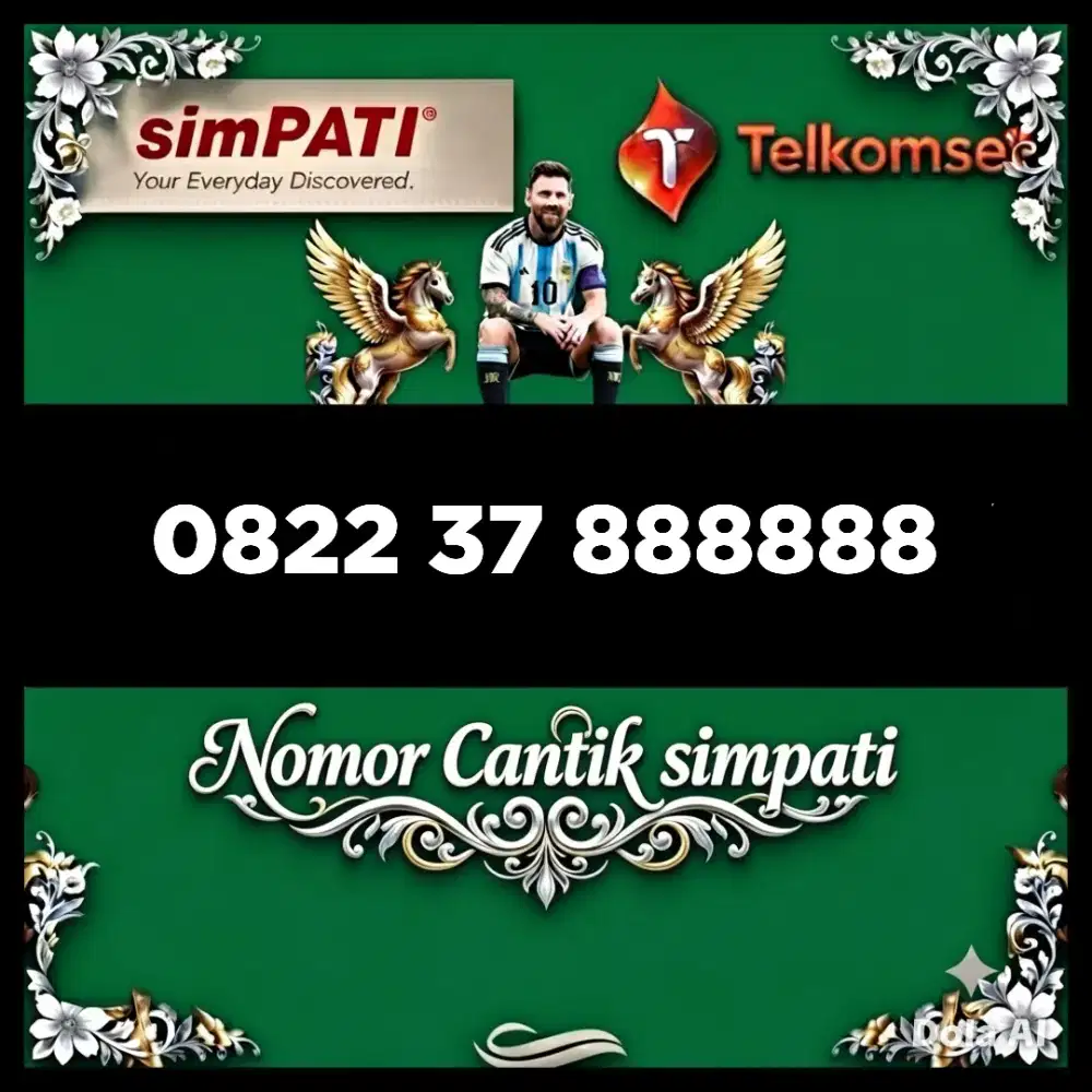 Nomor cantik simpati Telkomsel super seri apik
