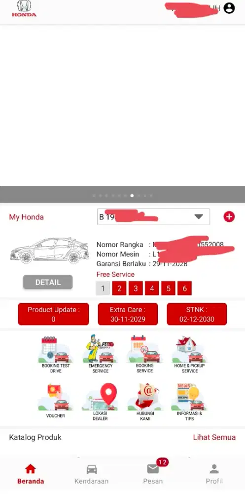 Aki Mobil Honda