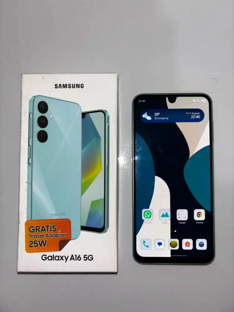 Samsung A16 5G 256GB Ram 8+8 GB Mulus Fullset No minus