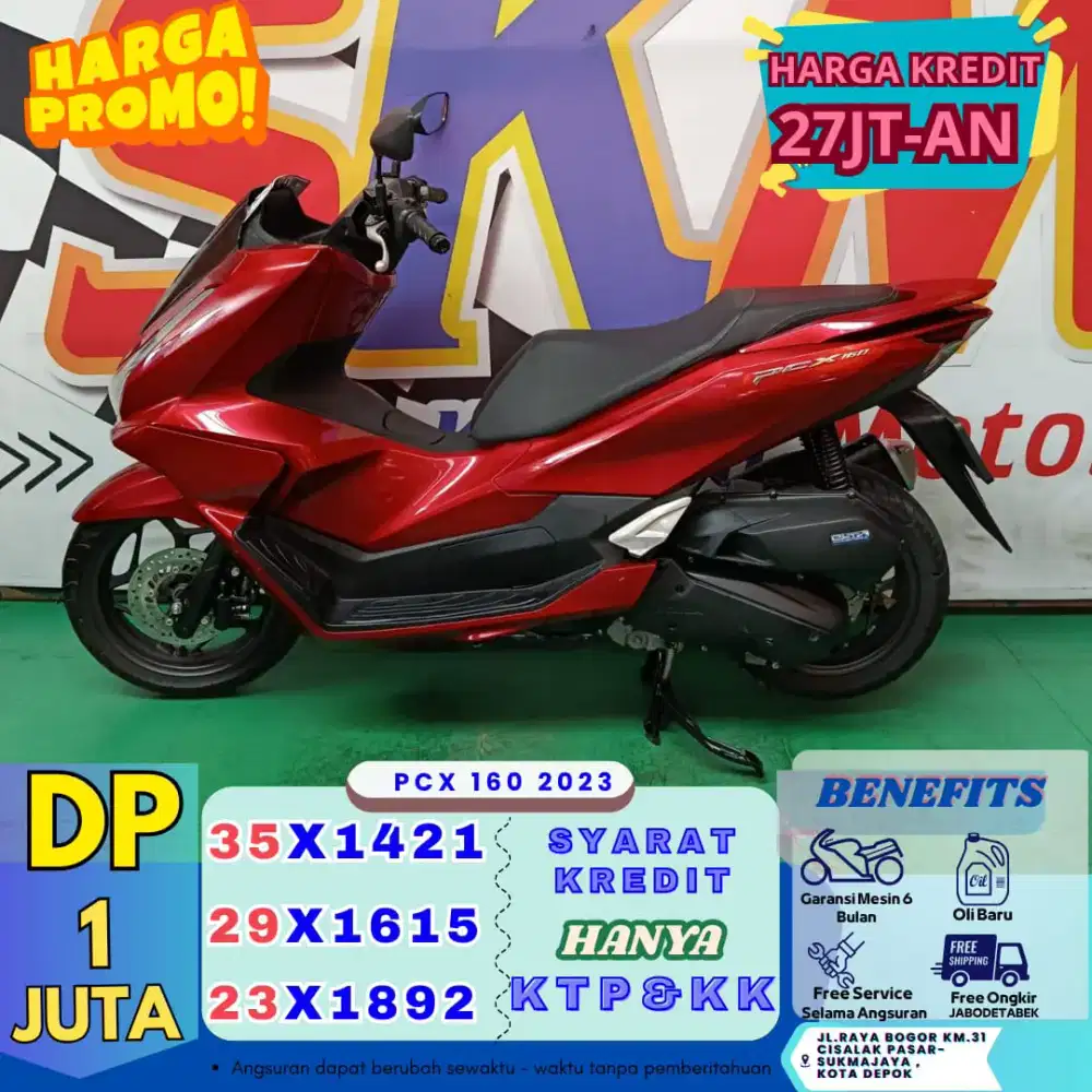 Motor bekas mesin rasa baru Honda PCX160 2025 cash/credit