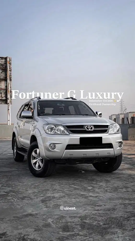 ANTIK! Fortuner G Luxury 2.7 2005 Toyota 2006 2007 Pajero Sport