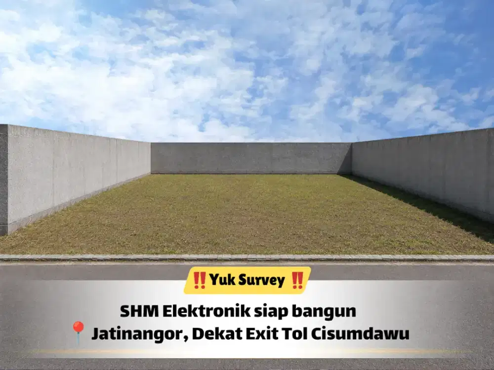 Tanah Hegarmanah Dekat ITB Jatinangor, Chat Sekarang!